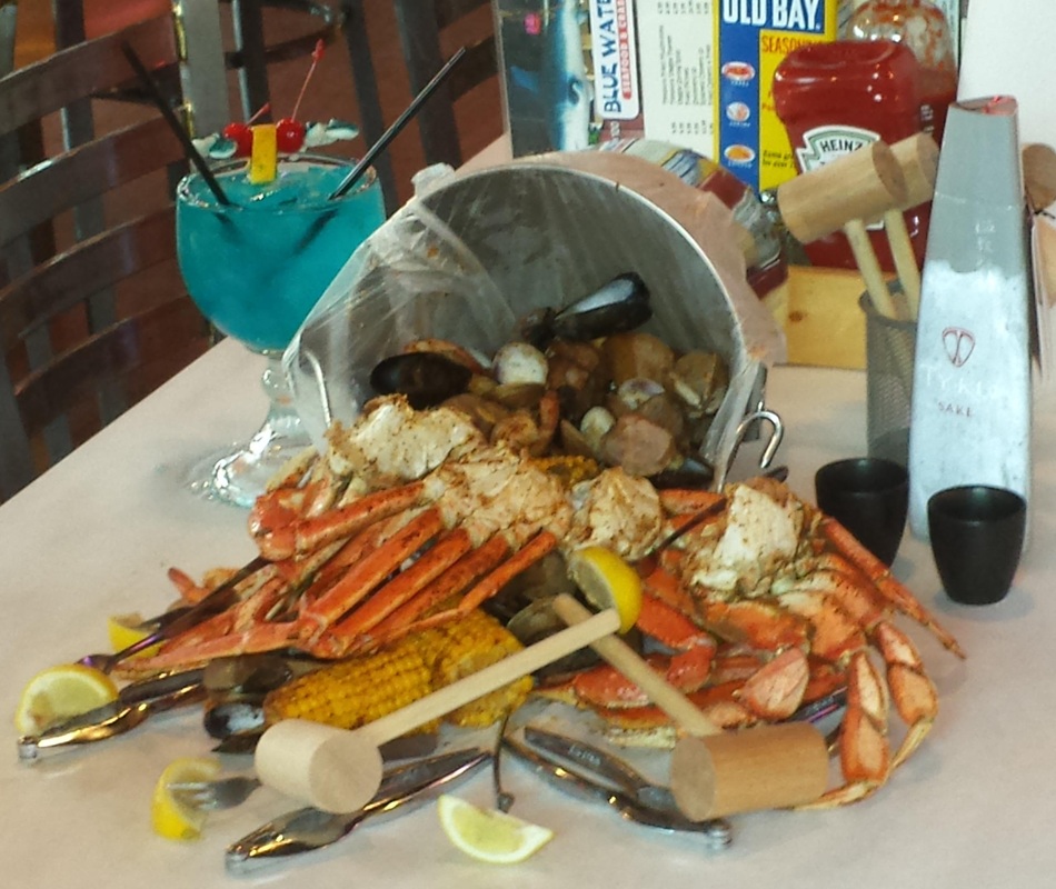 Blue Water Seafood Crab Home Page Bucket